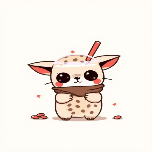 cute boba wallpaper