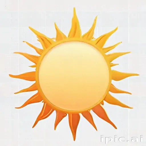 sun clipart no background