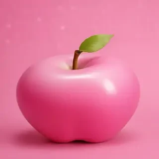 pink apple wallpaper