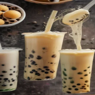 bubble tea background