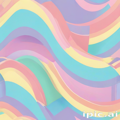 pastel rainbow