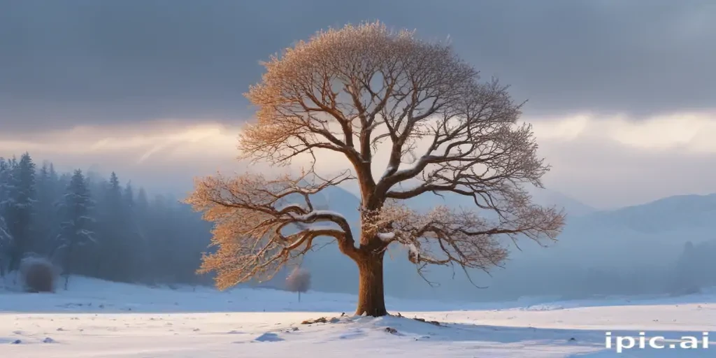 winter tree png
