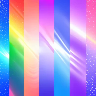rainbow zoom backgrounds