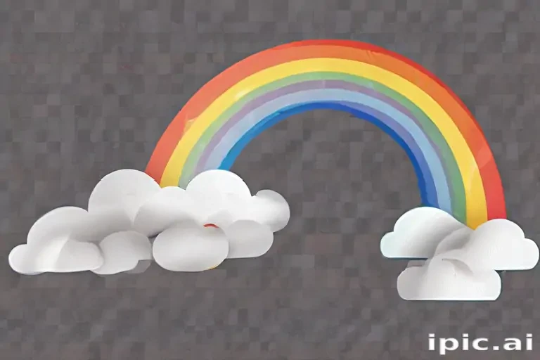 transparent background rainbow clipart