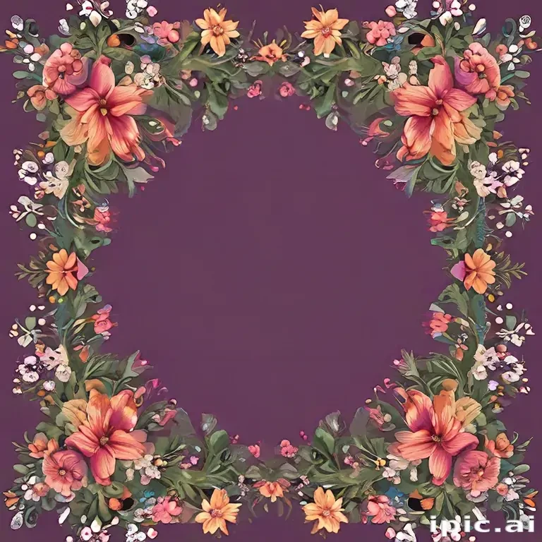 clipart floral border