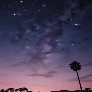 aesthetic stars background