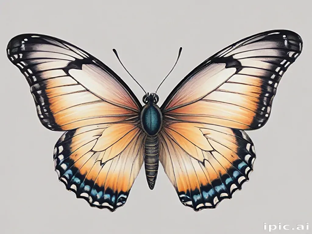 butterfly drawing png