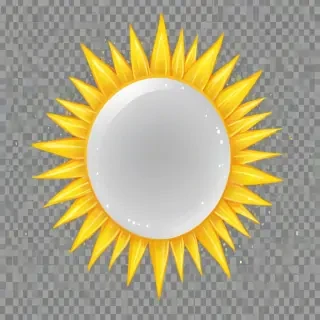 sunshine clipart transparent background