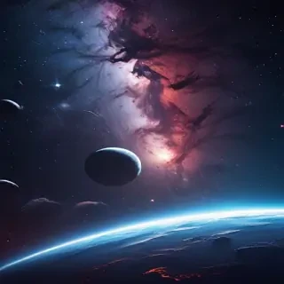 4k space wallpaper iphone