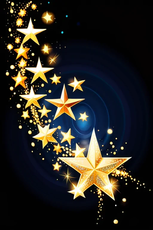 glittering stars png
