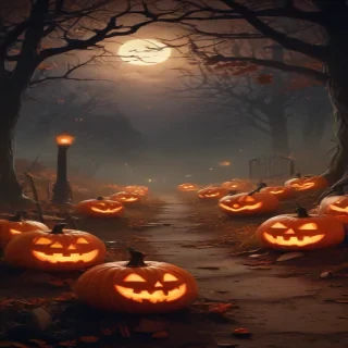 halloween aesthetic background
