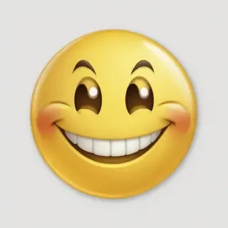transparent smile emoji