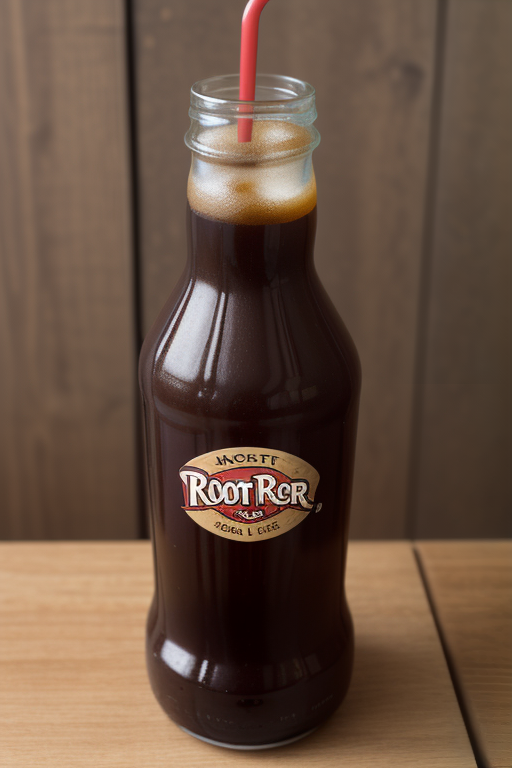 root beer in a bottle