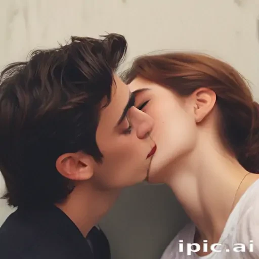 kissing aesthetic