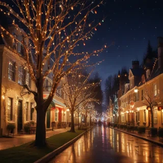 christmas lights iphone wallpaper