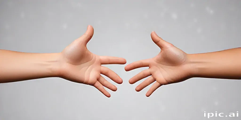 hands reaching out png