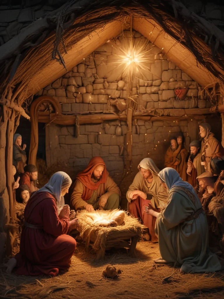 images of the manger scene