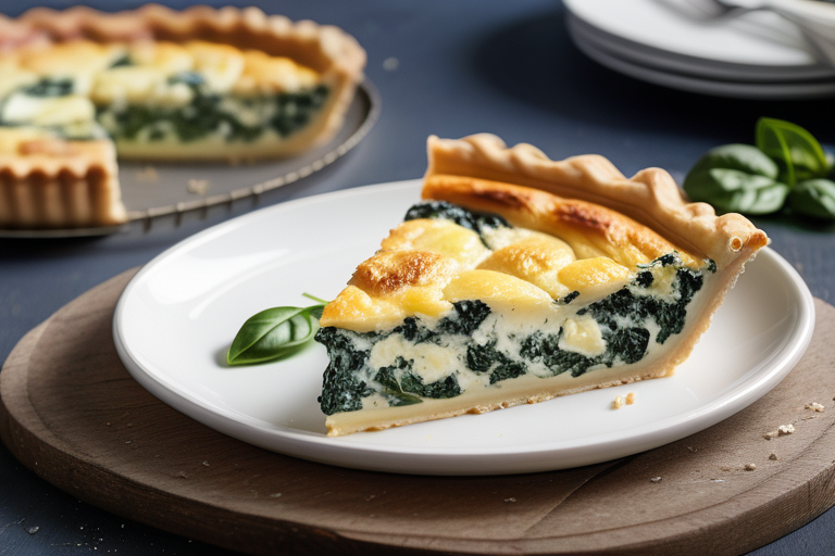 quiche with ricotta and spinach