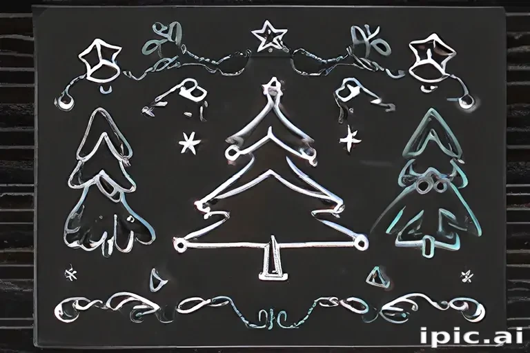 christmas outline