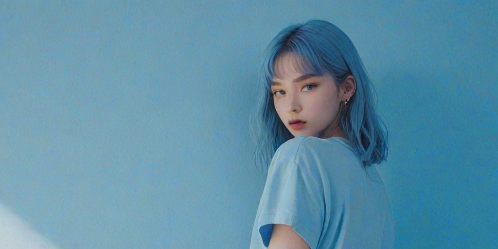 blue aesthetic pic
