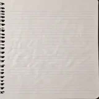 notebook paper image