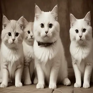 vintage cat photos
