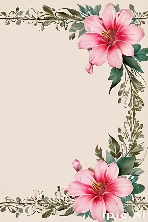 border flower png
