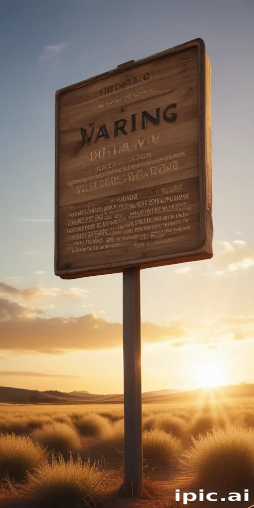 warning sign