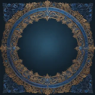 blue border png