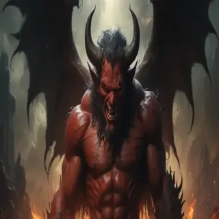 wallpaper of the devil
