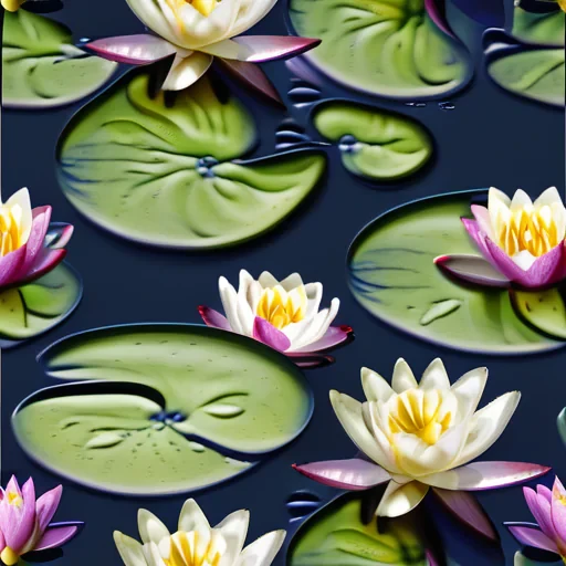 water lilies