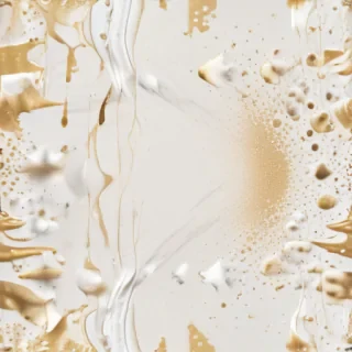 gold and white background