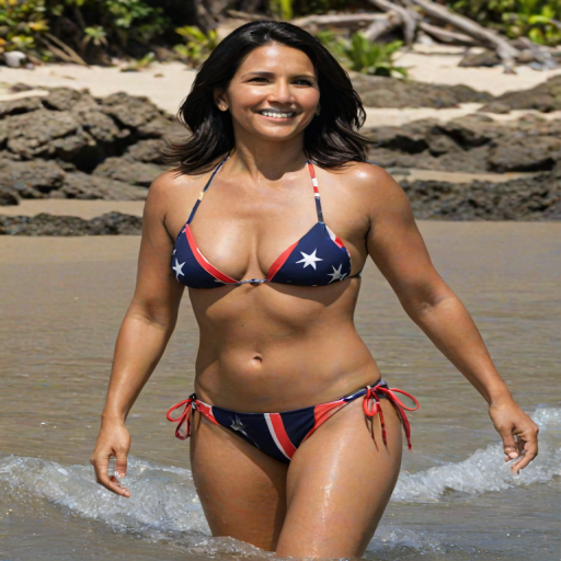 tulsi gabbard in bikini