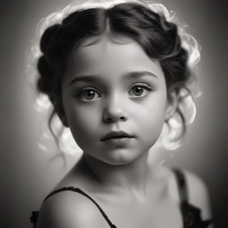 cute black and white