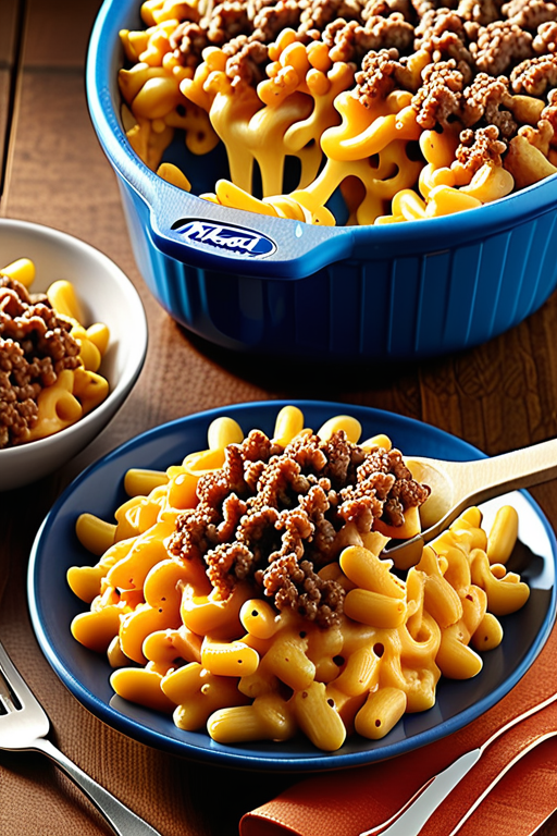 kraft mac n cheese with ground beef
