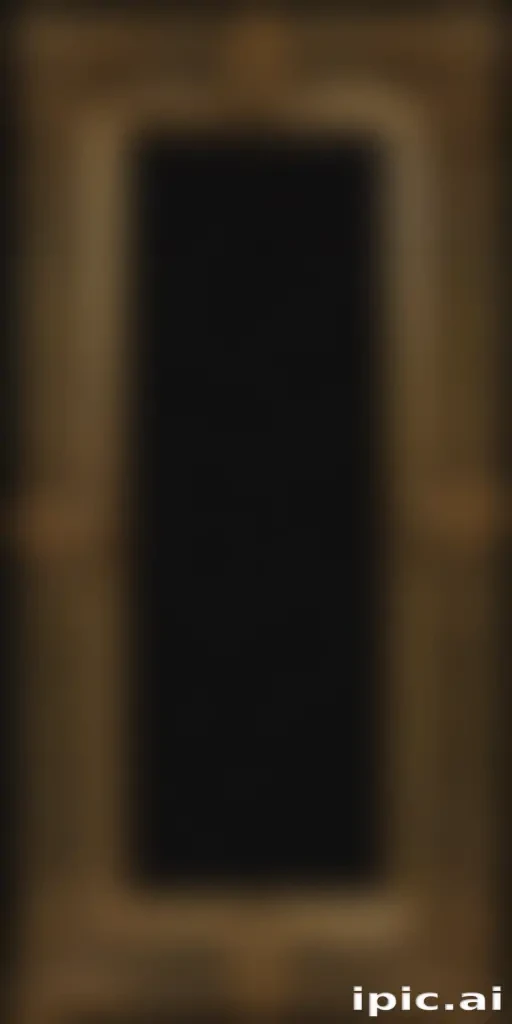 rectangle gold frame png