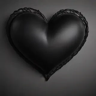 black heart pic