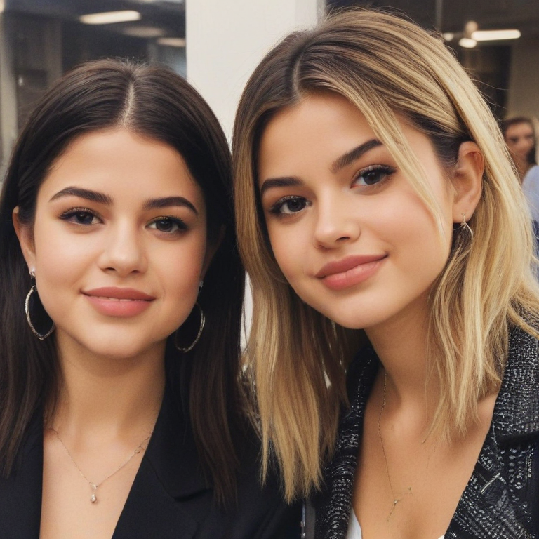 selena gomez and hailey bieber friends