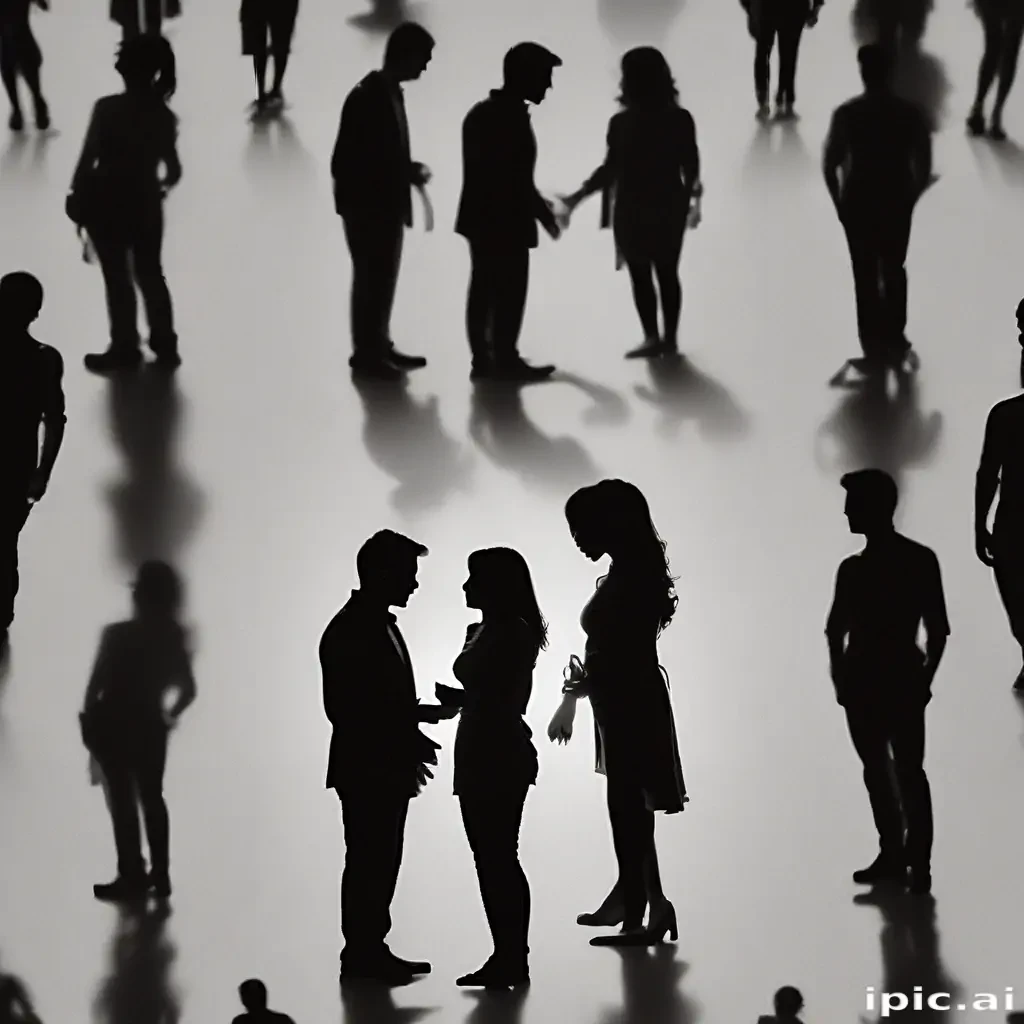 couple silhouette