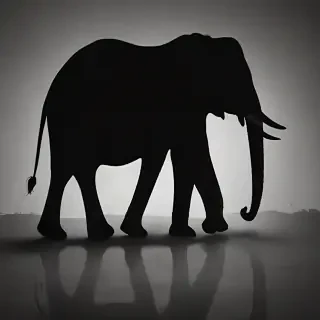 elephant silhouette