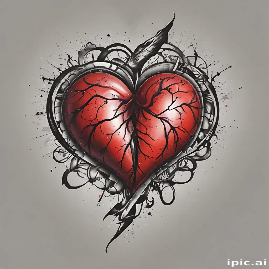 heart tattoo png