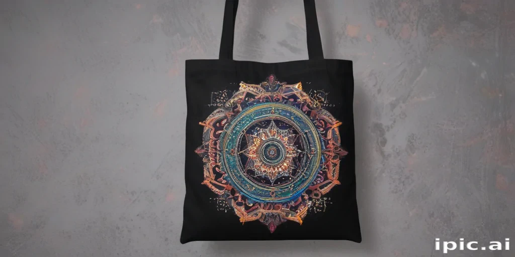 mock up tote bag