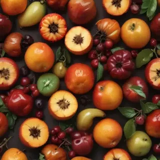 vintage fruit