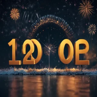 happy new year desktop background