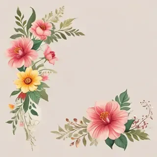 border flower png