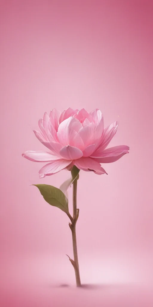 pink plain bg