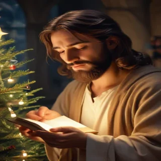 jesus at christmas images