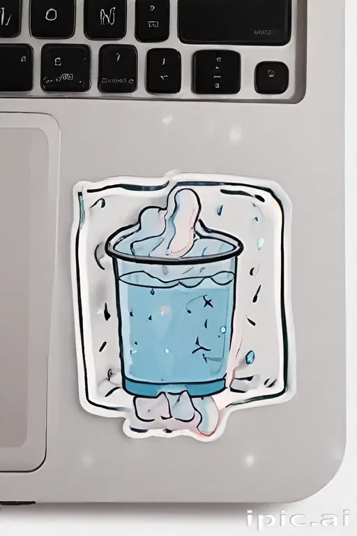transparent aesthetic sticker