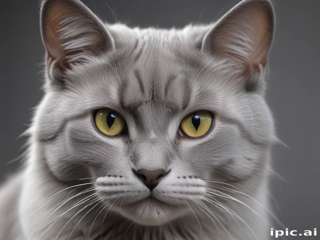 grey cat
