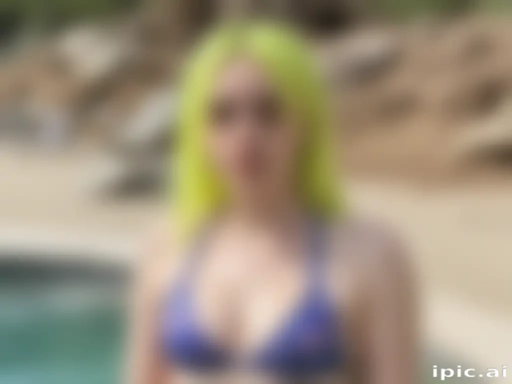 billie eilish in a bikini